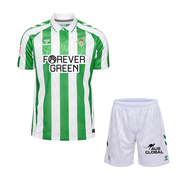 Camiseta Real Betis 1st All Sponsors Niño 2024-2025